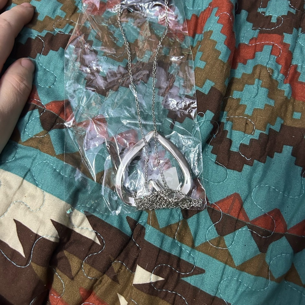 Silver Heart Necklace - Picture 2 of 2